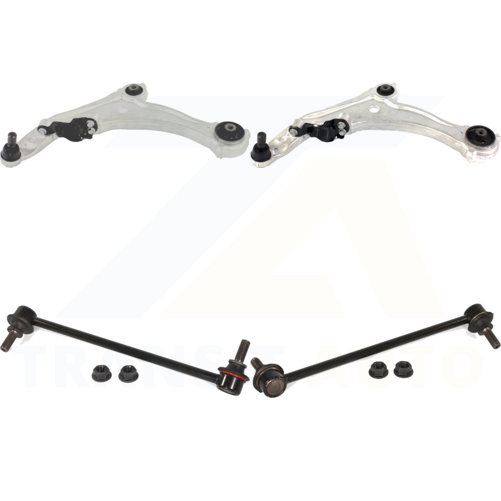 Front Suspension Control Arm And Ball Joint Assembly Stabilizer Bar Link Kit For 2009-2014 Nissan Maxima KTR-101623 by TOR