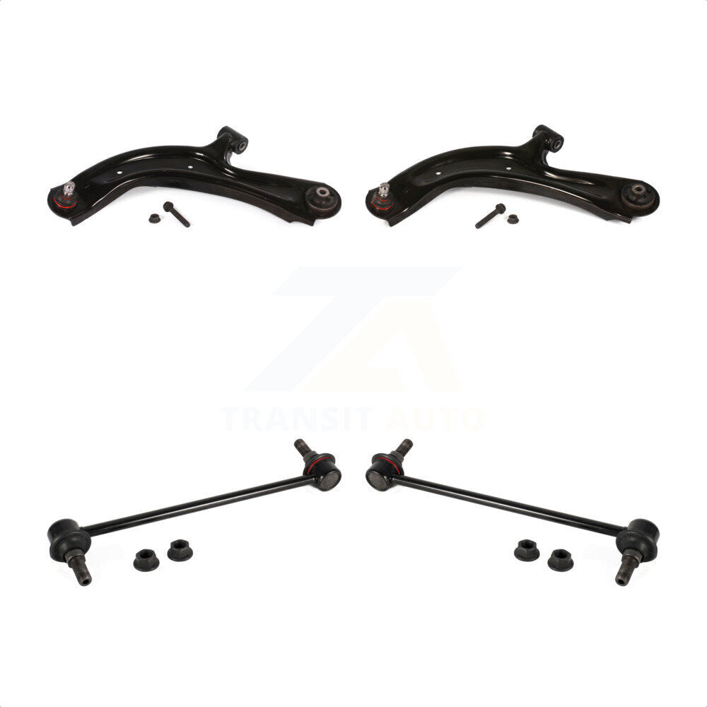 Front Suspension Control Arm And Ball Joint Assembly Stabilizer Bar Link Kit For Nissan Sentra NV200 KTR-101745 by TOR