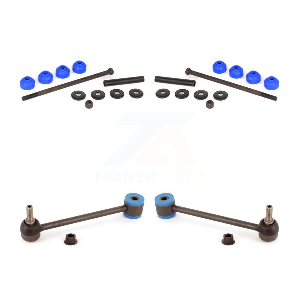 Front Rear Suspension Stabilizer Bar Link Kit For Chevrolet Tahoe GMC Yukon Cadillac Suburban 1500 Escalade XL Avalanche ESV EXT KTR-102005 by TOR