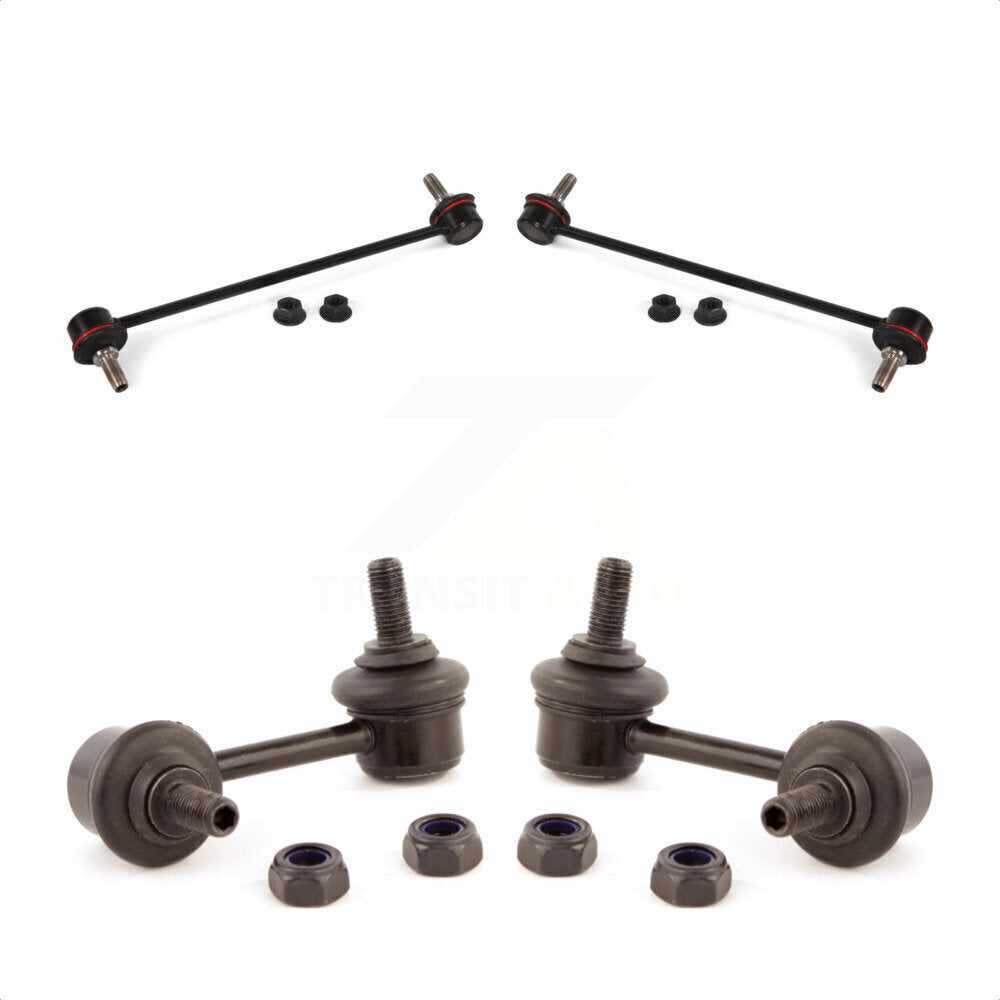 Front Rear Suspension Stabilizer Bar Link Kit For Mitsubishi Dodge Chrysler Avenger 200 Outlander Sport Caliber Sebring Lancer Jeep Patriot Compass Eclipse Cross RVR PHEV KTR-102094 by TOR