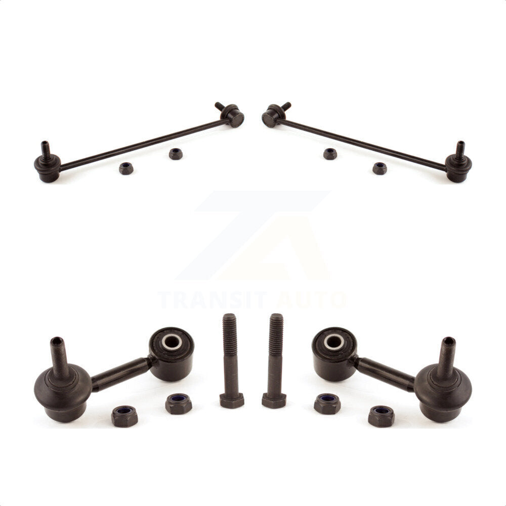 Front Rear Suspension Stabilizer Bar Link Kit For Volkswagen Jetta Passat Tiguan Beetle Audi CC GTI Q3 Eos Golf Rabbit A3 SportWagen TT Quattro R R32 City KTR-102102 by TOR