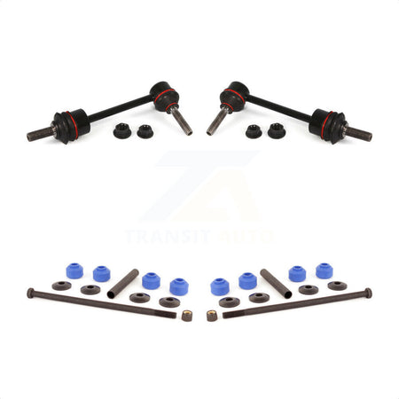 Front Rear Suspension Stabilizer Bar Link Kit For 1998-2002 Mercury Grand Marquis Lincoln Town Car Ford Crown Victoria KTR-102133 by TOR