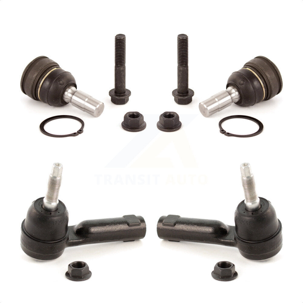 Front Suspension Ball Joint And Tie Rod End Kit For Ford Mustang KTR-102297 by TOR