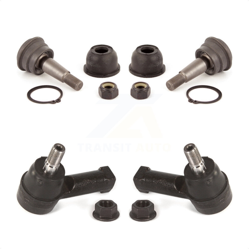 Front Suspension Ball Joint And Tie Rod End Kit For Mitsubishi Galant Eclipse KTR-102302 by TOR