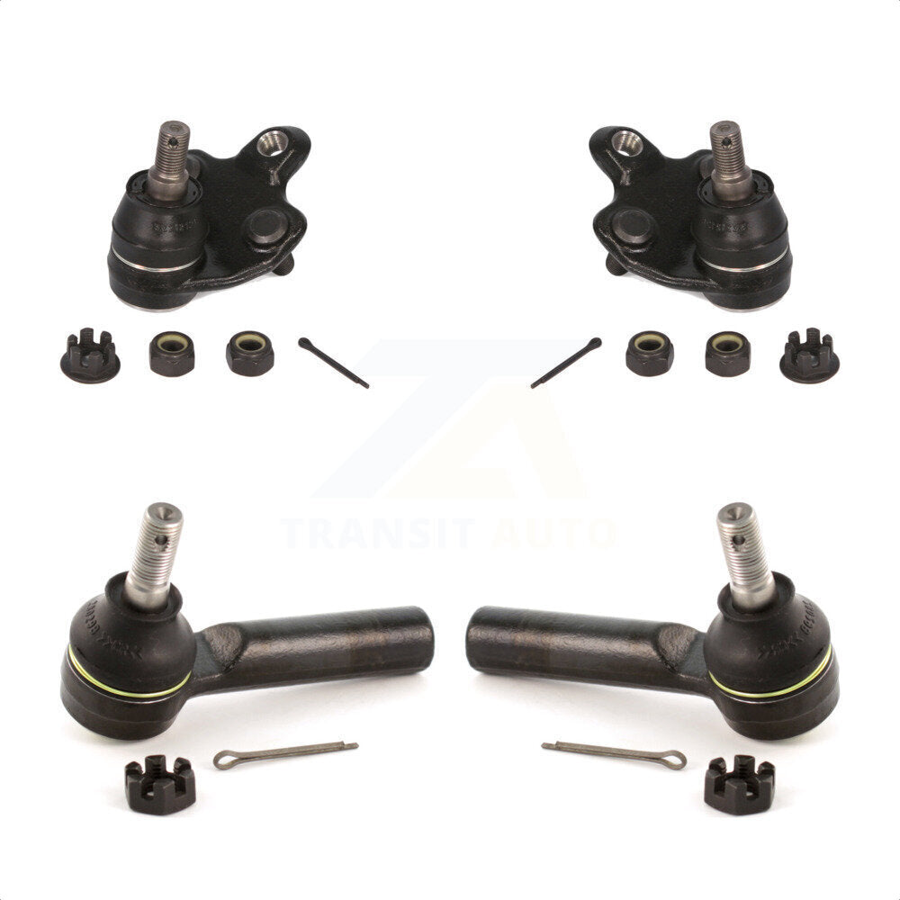 Front Suspension Ball Joint And Tie Rod End Kit For 2009-2013 Toyota Matrix 2.4L KTR-102320 by TOR