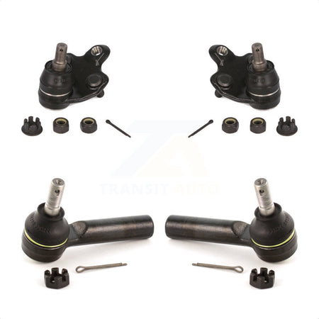 Front Suspension Ball Joint And Tie Rod End Kit For 2009-2013 Toyota Matrix 2.4L KTR-102320 by TOR