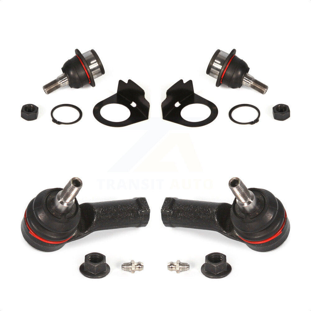 Front Suspension Ball Joint And Tie Rod End Kit For 2010-2013 Ford Transit Connect KTR-102322 by TOR