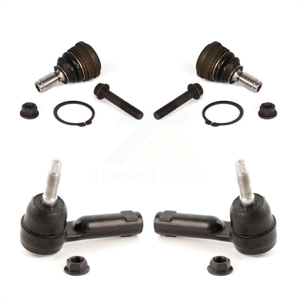 Front Suspension Ball Joint And Tie Rod End Kit For Ford Mustang KTR-102334 by TOR