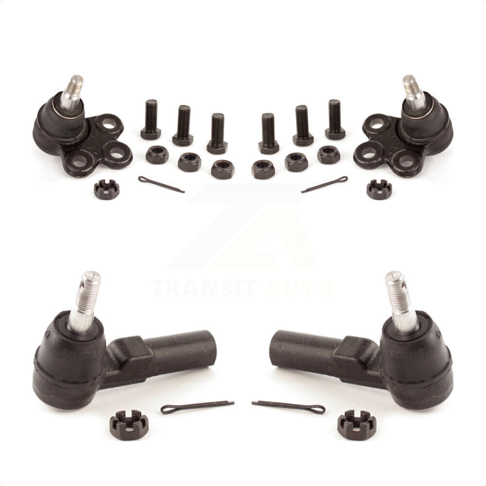 Front Suspension Ball Joint And Tie Rod End Kit For Cadillac DeVille Eldorado Oldsmobile Aurora Seville KTR-102341 by TOR