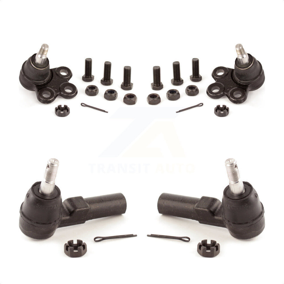 Front Suspension Ball Joint And Tie Rod End Kit For Cadillac DeVille Eldorado Oldsmobile Aurora Seville KTR-102341 by TOR