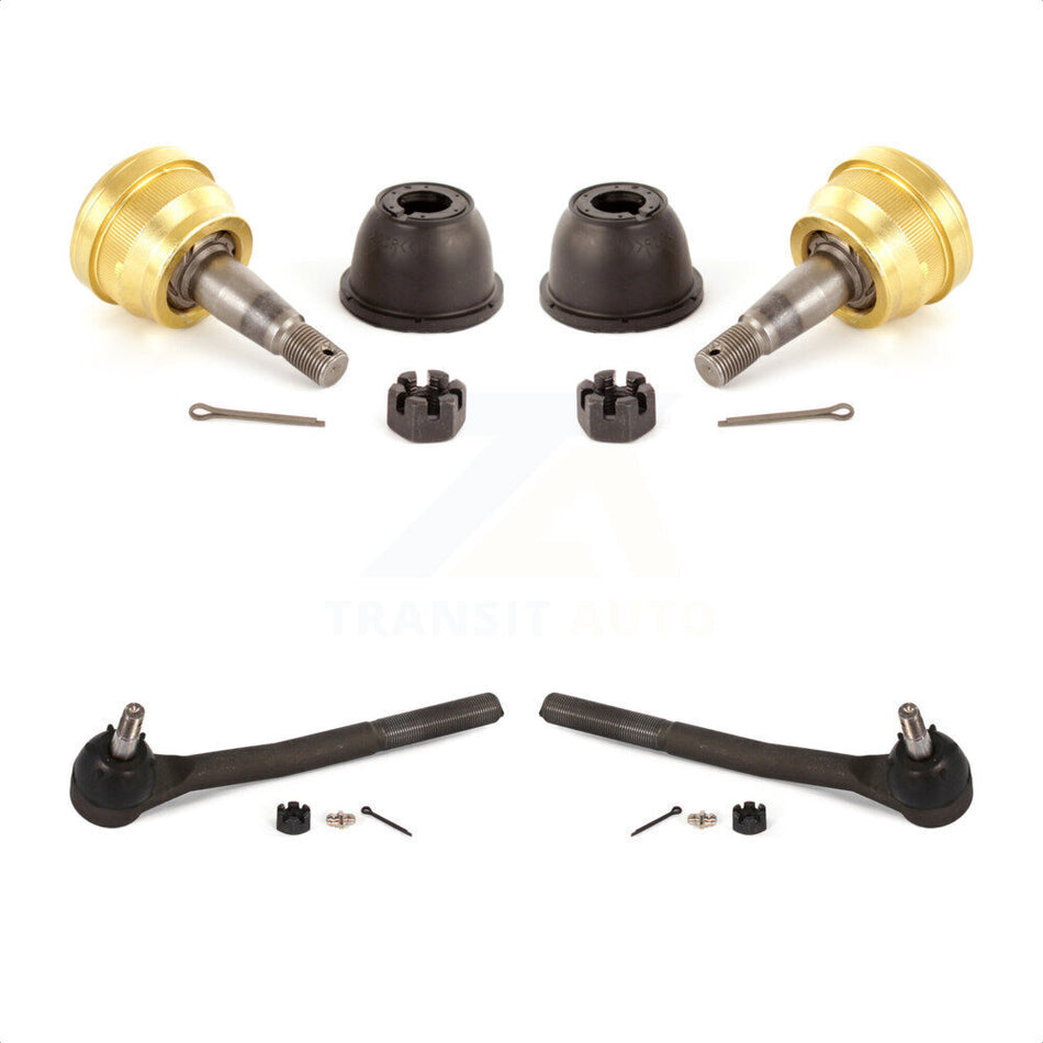 Front Ball Joint & Tie Rod End Kit For Chevrolet Caprice Buick Cadillac Roadmaster Impala Oldsmobile LeSabre Brougham Delta 88 Electra DeVille Fleetwood Pontiac 98 Parisienne Custom Cruiser KTR-102349 by TOR