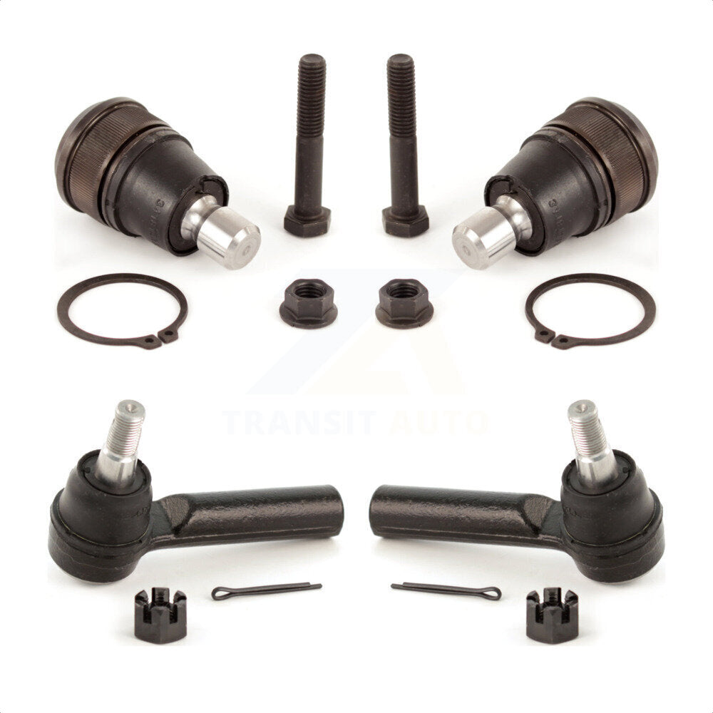 Front Suspension Ball Joint And Tie Rod End Kit For Ford Escape Mazda Tribute Mercury Mariner KTR-102383 by TOR