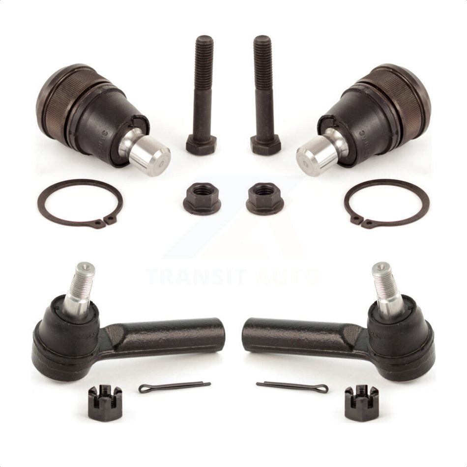 Front Suspension Ball Joint And Tie Rod End Kit For Ford Escape Mazda Tribute Mercury Mariner KTR-102383 by TOR