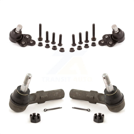 Front Suspension Ball Joint And Tie Rod End Kit For Chevrolet Cobalt HHR Pontiac G5 Pursuit KTR-102391 by TOR