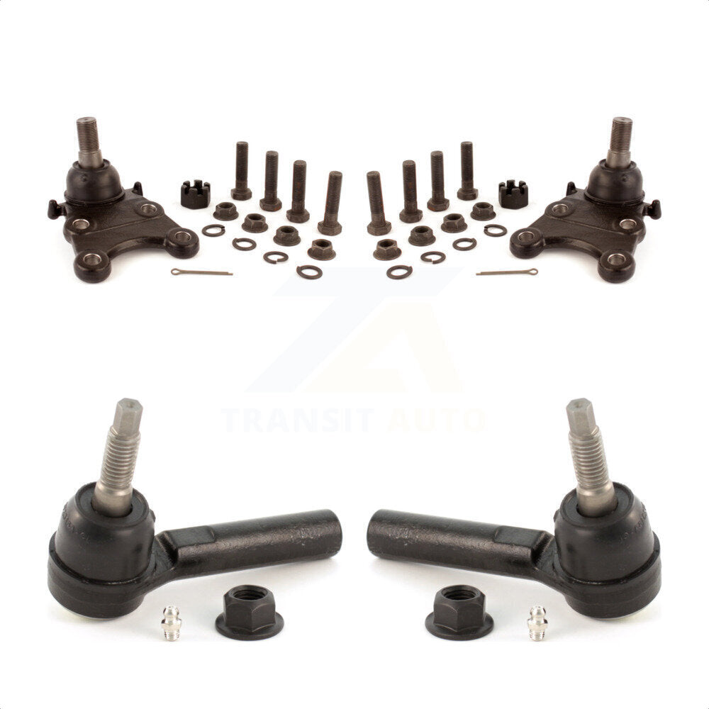 Front Suspension Ball Joint And Tie Rod End Kit For Chevrolet Colorado GMC Canyon Isuzu i-280 i-350 KTR-102407 by TOR