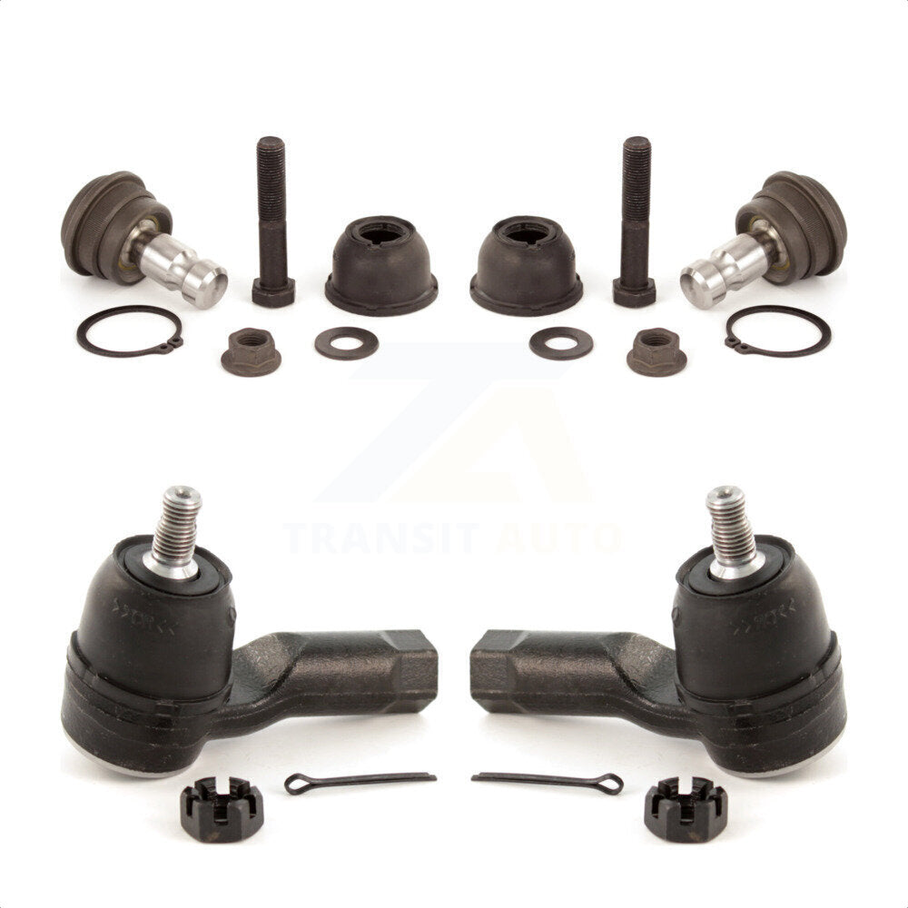 Front Suspension Ball Joint And Tie Rod End Kit For 2001-2006 Hyundai Santa Fe KTR-102419 by TOR