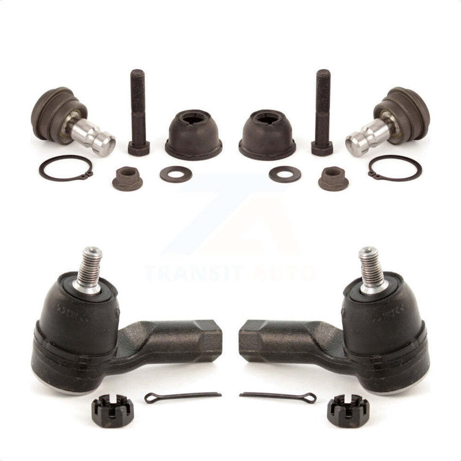 Front Suspension Ball Joint And Tie Rod End Kit For 2001-2006 Hyundai Santa Fe KTR-102419 by TOR