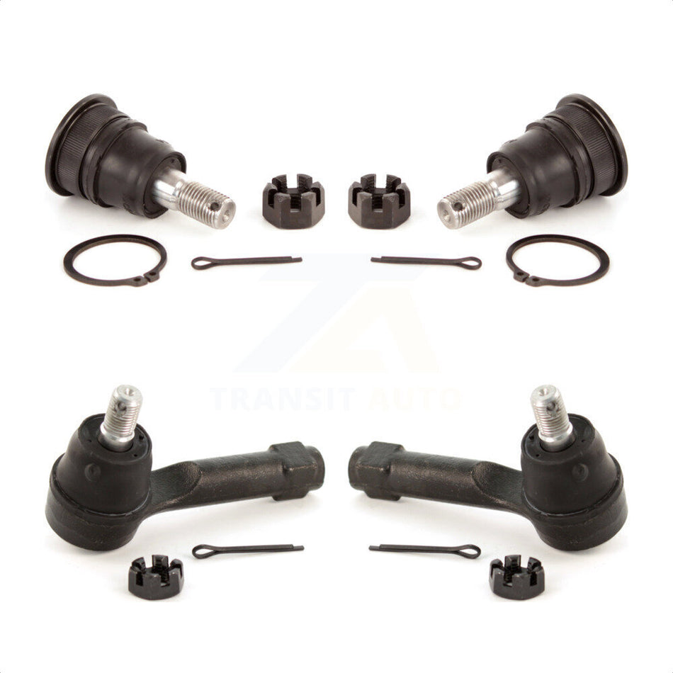 Front Suspension Ball Joint And Tie Rod End Kit For 2000-2006 Nissan Sentra KTR-102421 by TOR