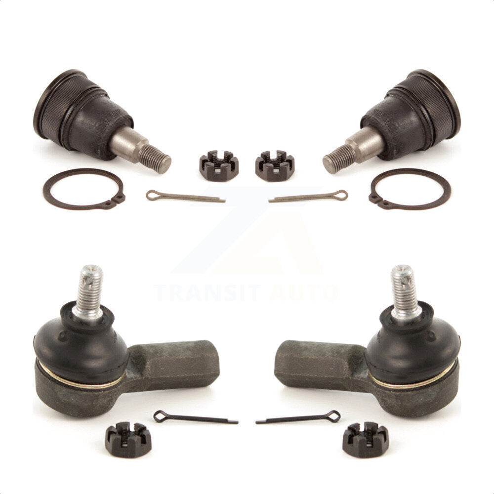 Front Suspension Ball Joint And Tie Rod End Kit For 2002-2005 Honda Civic Hatchback KTR-102423 by TOR