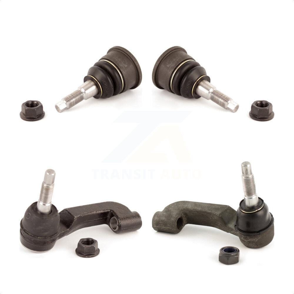 Front Suspension Ball Joint And Tie Rod End Kit For 2002-2004 Jeep Liberty KTR-102431 by TOR