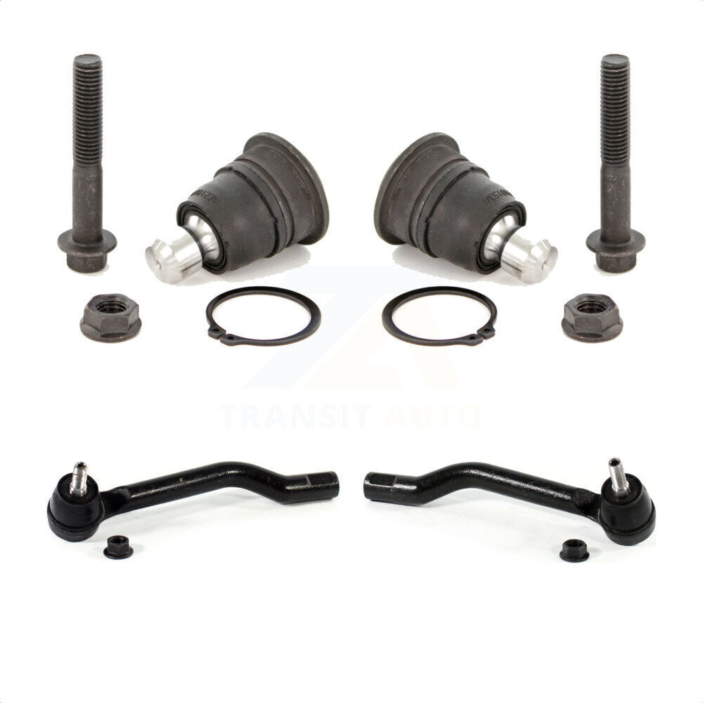 Front Suspension Ball Joint And Tie Rod End Kit For Nissan Rogue KTR-102463 by TOR