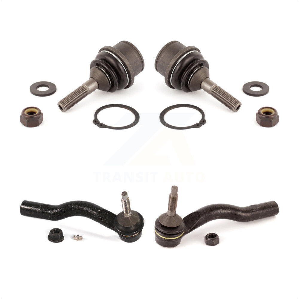 Front Suspension Ball Joint And Tie Rod End Kit For Ford Crown Victoria Mercury Grand Marquis Lincoln Town Car Marauder KTR-102506 by TOR