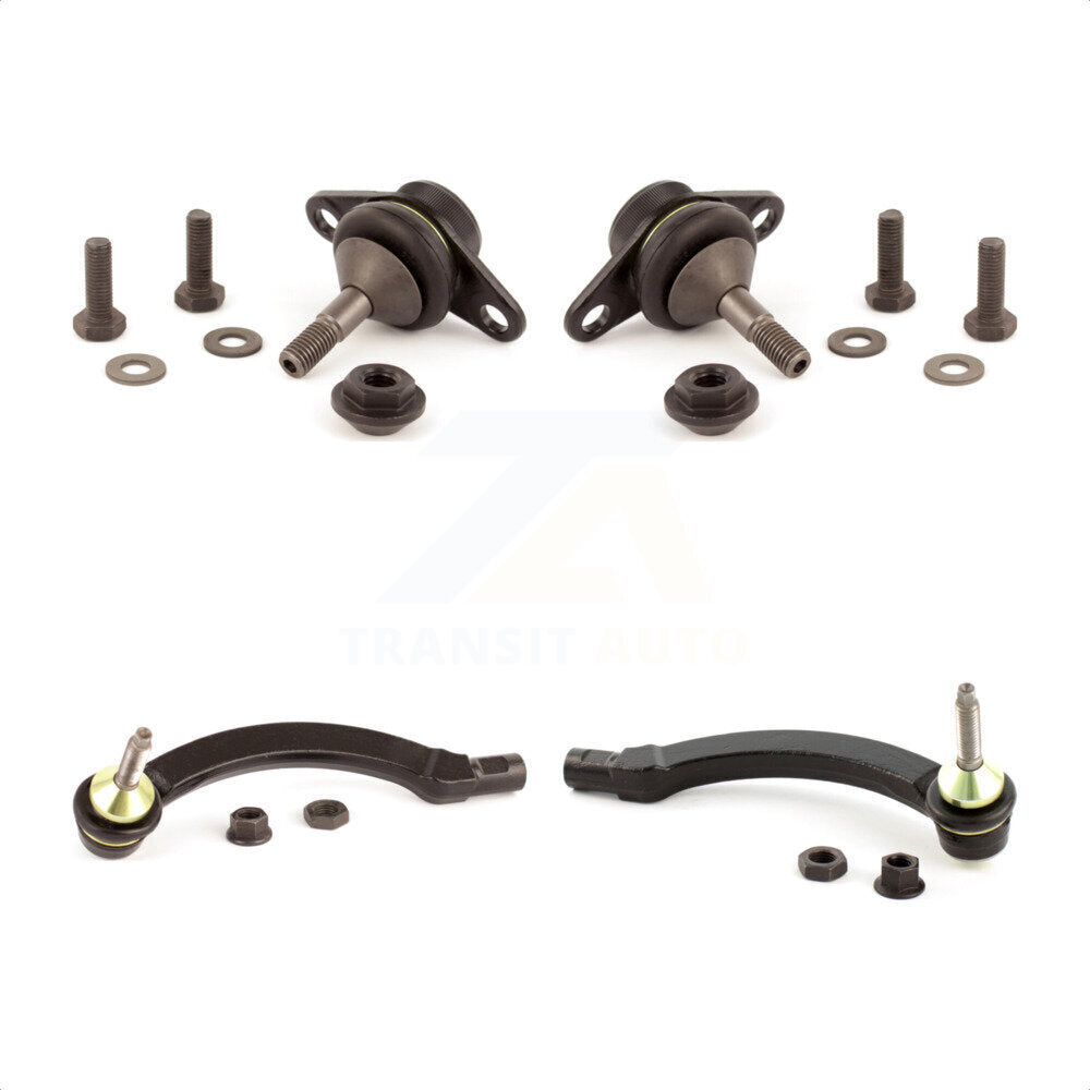 Front Suspension Ball Joint And Tie Rod End Kit For Volvo S60 V70 S80 KTR-102523 by TOR