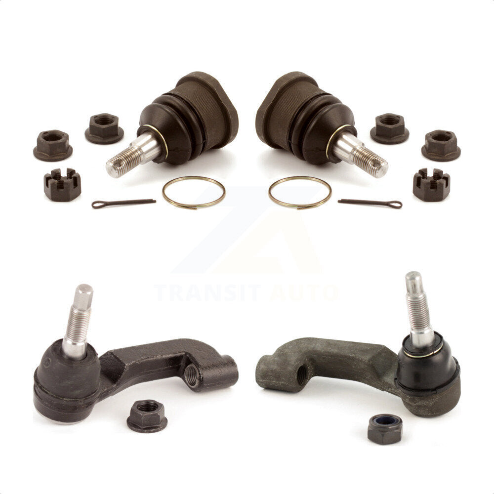 Front Suspension Ball Joint And Tie Rod End Kit For 2005 Jeep Liberty KTR-102524 by TOR