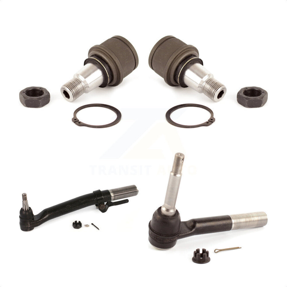 Front Suspension Ball Joint And Tie Rod End Kit For Ford F-450 Super Duty With Stud KTR-102534 by TOR