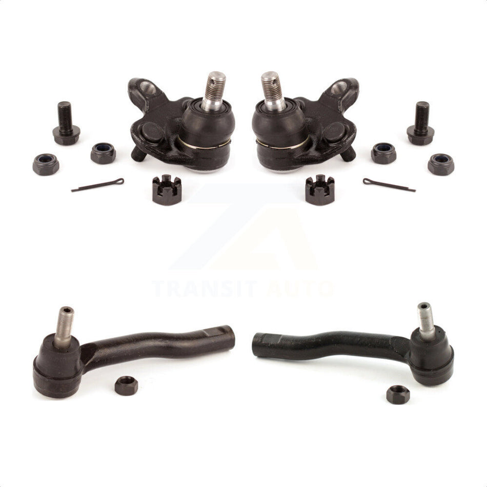 Front Suspension Ball Joint And Tie Rod End Kit For 2003-2008 Toyota Corolla KTR-102538 by TOR