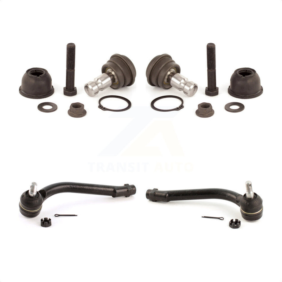 Front Suspension Ball Joint And Tie Rod End Kit For Hyundai Santa Fe Kia Sorento KTR-102539 by TOR