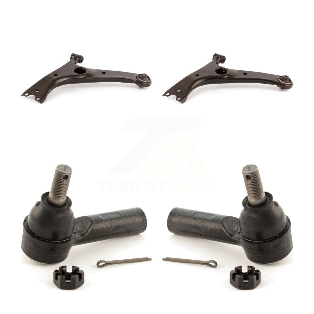 Front Suspension Control Arm And Tie Rod End Kit For 2001-2003 Toyota RAV4 BATTERY EV (EV BEV) engine KTR-102555 by TOR