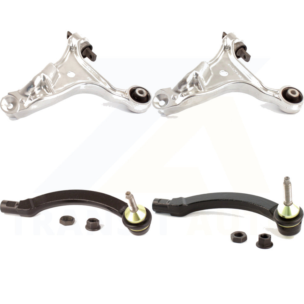 Front Suspension Control Arm And Tie Rod End Kit For 2001-2007 Volvo S60 V70 FWD KTR-102586 by TOR