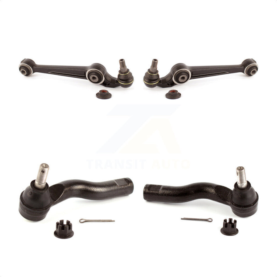 Front Suspension Control Arm Assembly And Tie Rod End Kit For Ford Fusion Lincoln MKZ Mercury Milan KTR-102605 by TOR