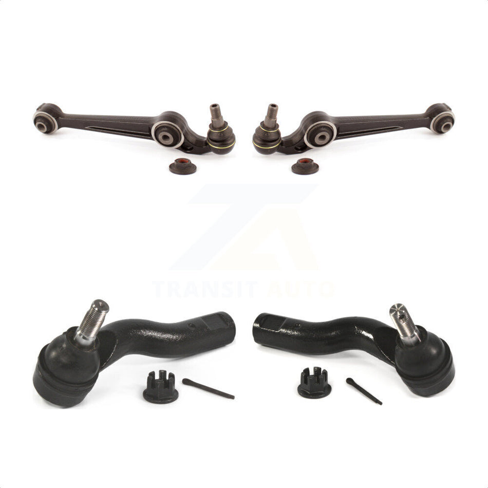 Front Suspension Control Arm Assembly And Tie Rod End Kit For 2010-2012 Ford Fusion 3.5L KTR-102606 by TOR