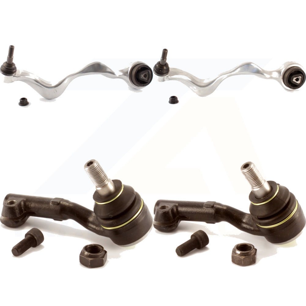 Front Suspension Control Arm Assembly And Tie Rod End Kit For 2006 BMW 325xi Sedan KTR-102611 by TOR