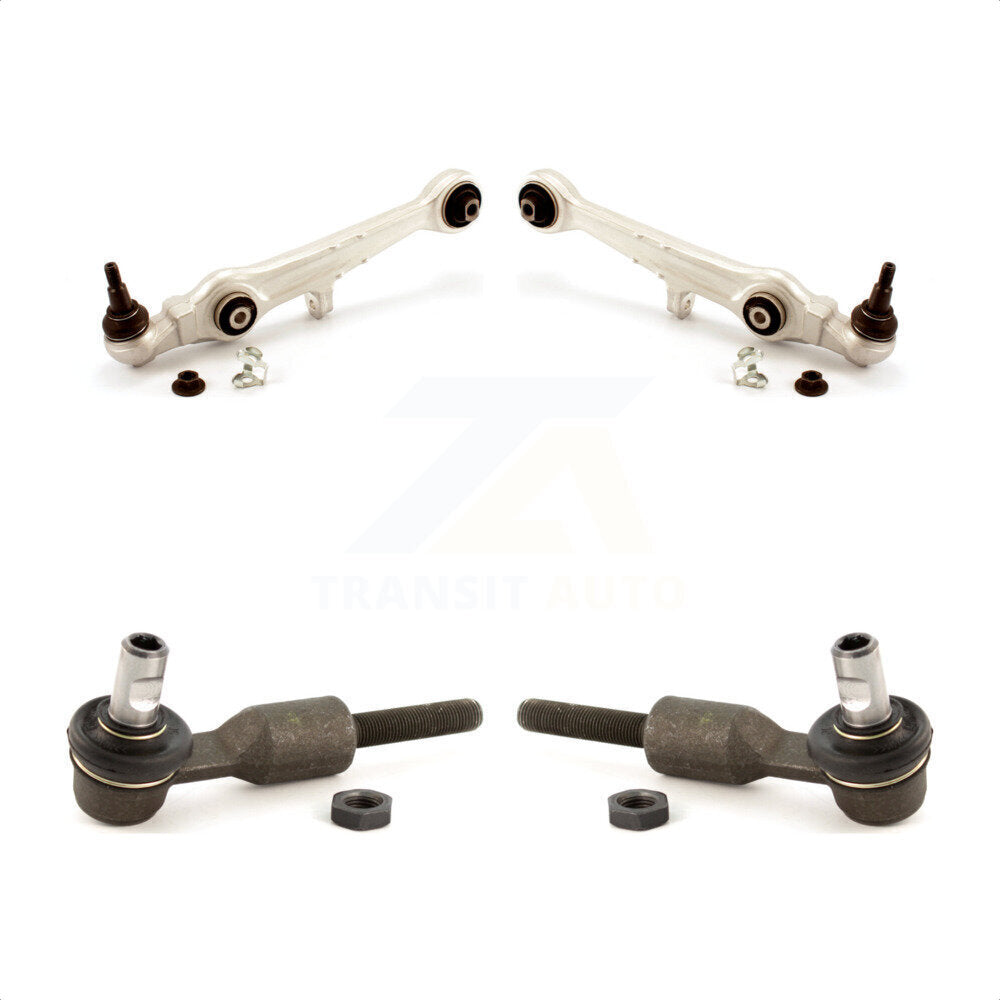 Front Suspension Control Arm Assembly And Tie Rod End Kit For Volkswagen Passat Audi A6 Quattro A8 S8 KTR-102624 by TOR