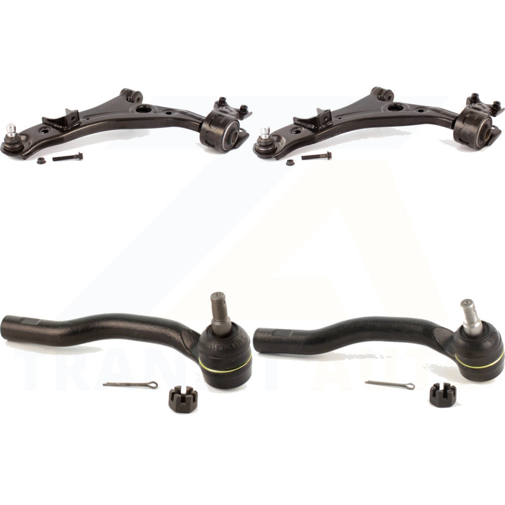 Front Suspension Control Arm Assembly And Tie Rod End Kit For Ford Edge Lincoln MKX KTR-102647 by TOR