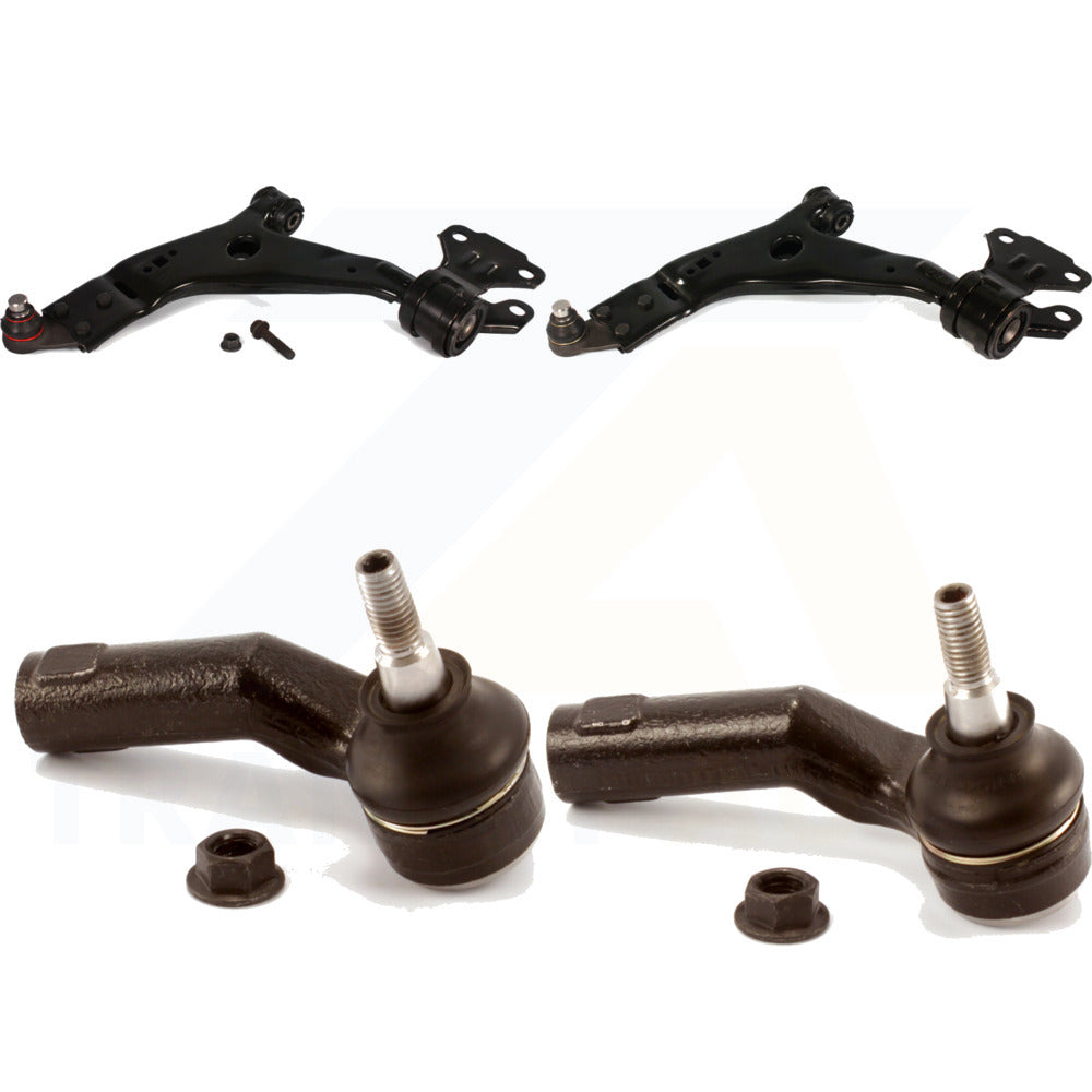 Front Suspension Control Arm Assembly And Tie Rod End Kit For 2013-2019 Ford Escape KTR-102683 by TOR