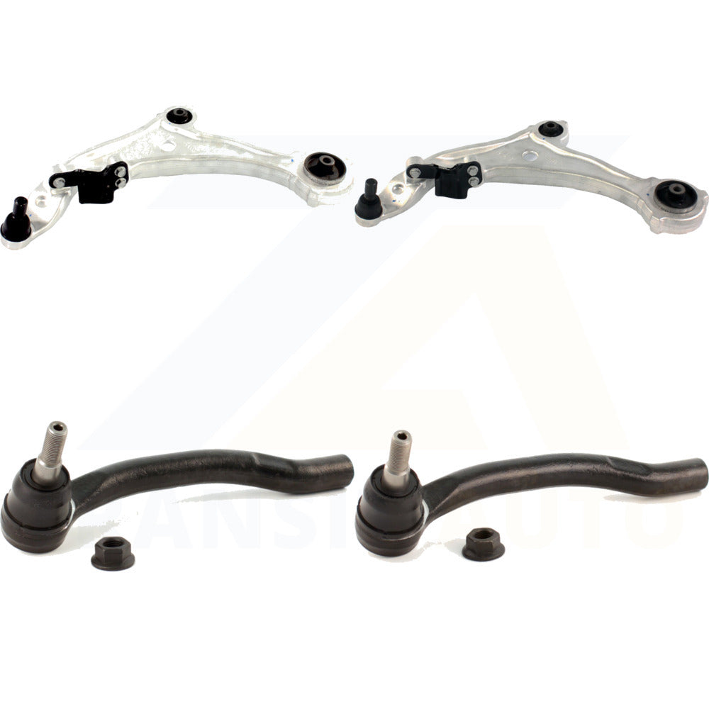 Front Suspension Control Arm Assembly And Tie Rod End Kit For Nissan Murano KTR-102684 by TOR