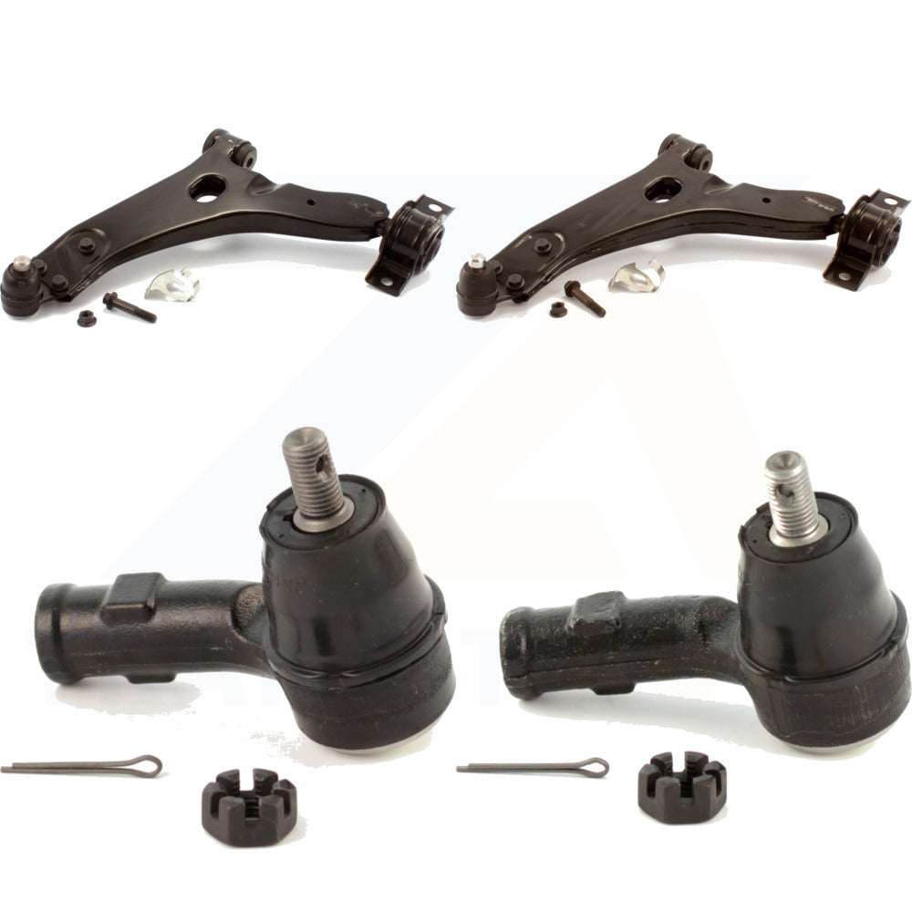 Front Suspension Control Arm Assembly And Tie Rod End Kit For 2008-2011 Ford Focus KTR-102709 by TOR