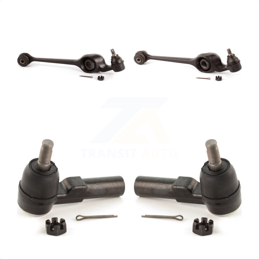 Front Suspension Control Arm Assembly And Tie Rod End Kit For Saturn SL2 SL1 SC2 SL SC1 SW2 SW1 SC KTR-102713 by TOR