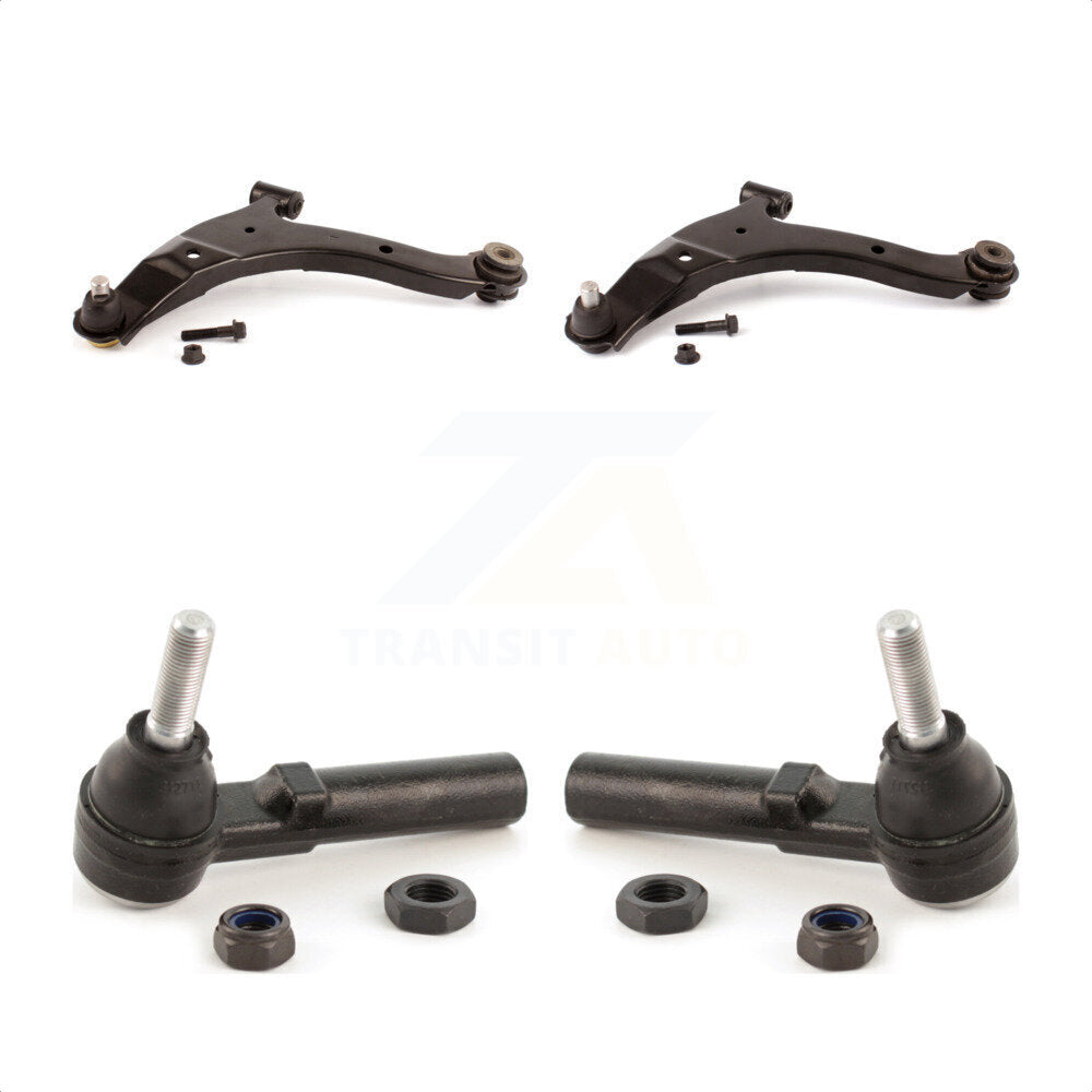 Front Suspension Control Arm Assembly And Tie Rod End Kit For Neon Dodge Plymouth Chrysler SX 2.0 KTR-102714 by TOR