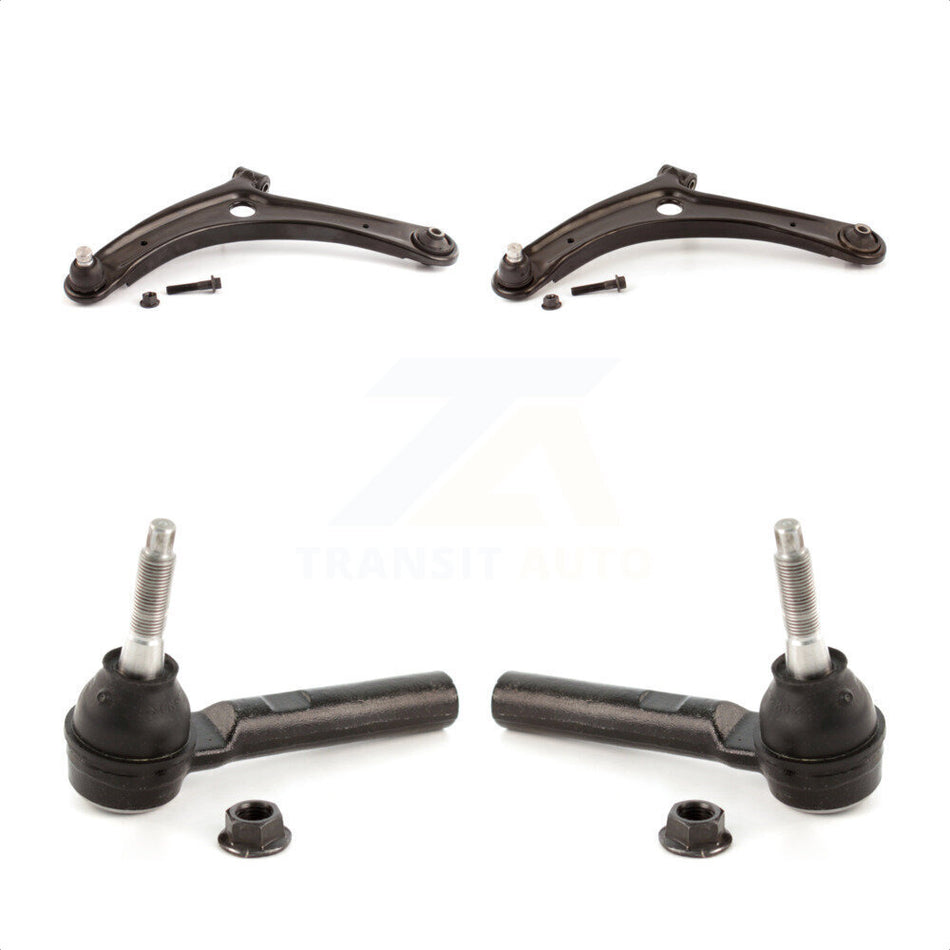 Front Suspension Control Arm Assembly And Tie Rod End Kit For Jeep Patriot Compass Dodge Caliber KTR-102717 by TOR