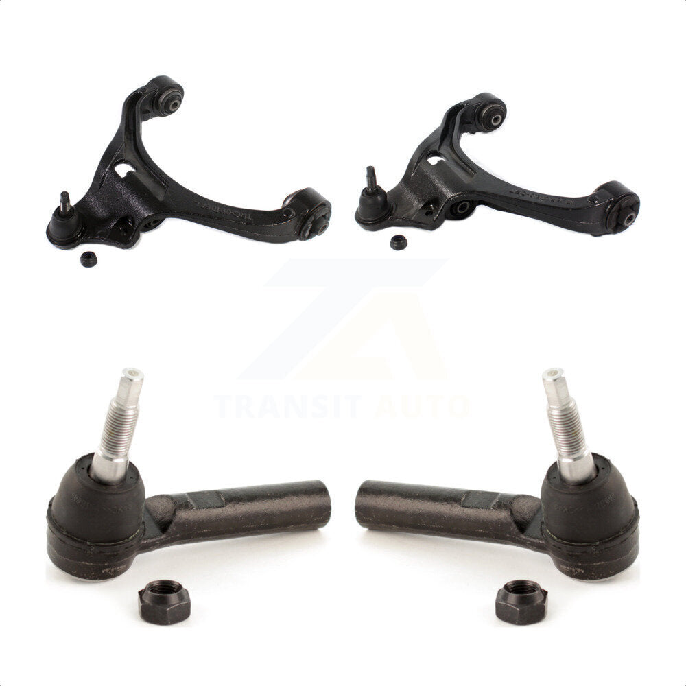 Front Suspension Control Arm Assembly And Tie Rod End Kit For Dakota Dodge Mitsubishi Raider Ram KTR-102752 by TOR