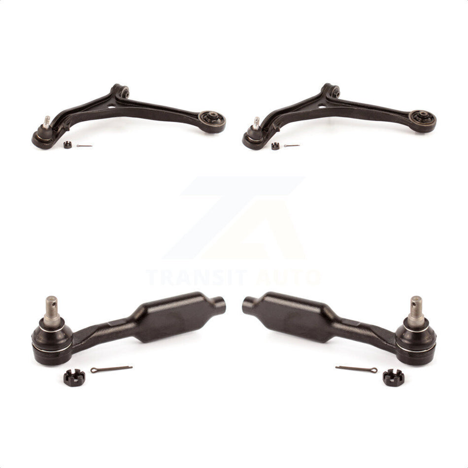 Front Suspension Control Arm Assembly And Tie Rod End Kit For 2005-2009 Honda Odyssey Touring KTR-102757 by TOR