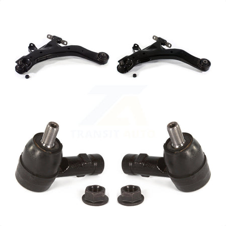 Front Suspension Control Arm Assembly And Tie Rod End Kit For Kia Spectra Hyundai Tiburon Spectra5 KTR-102760 by TOR