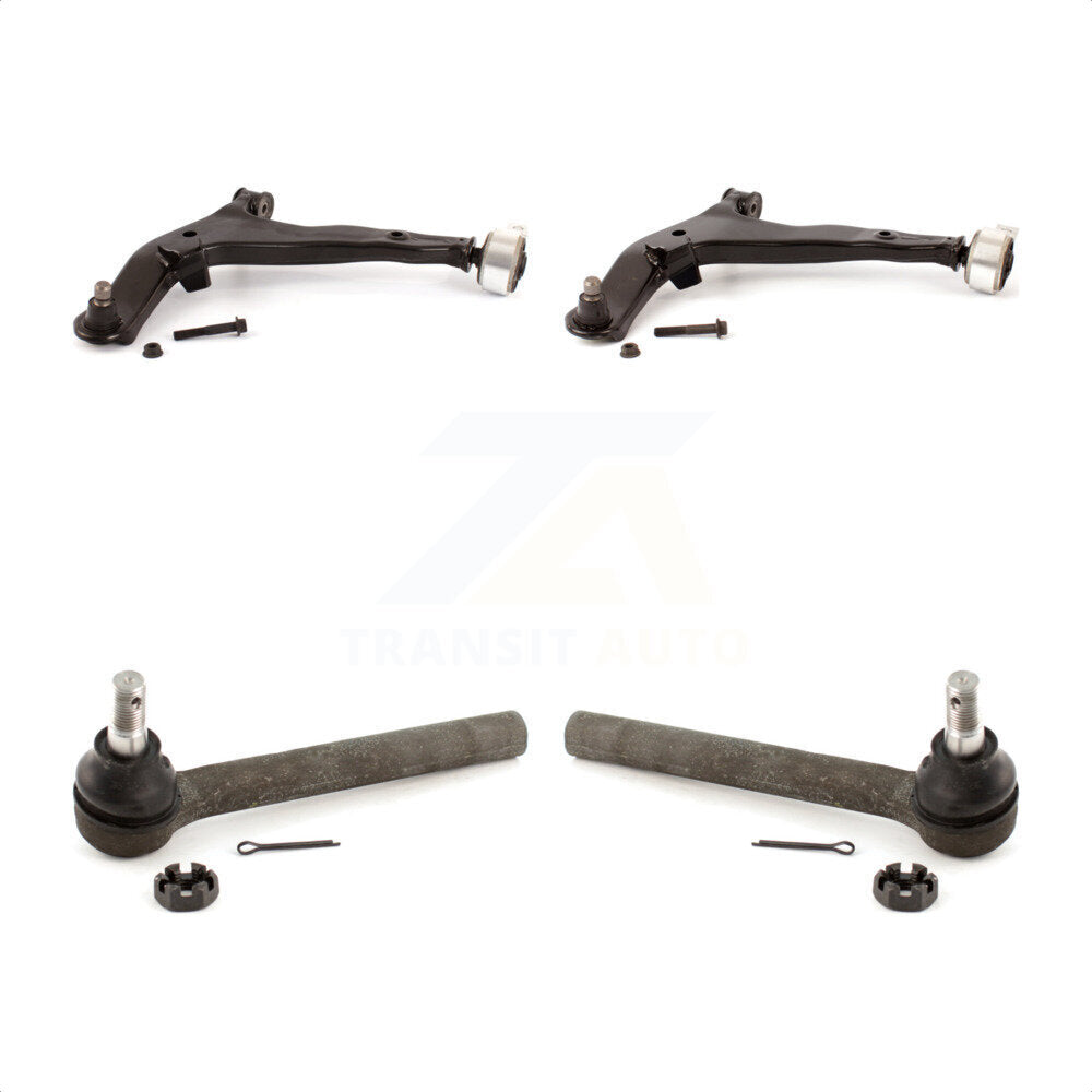 Front Suspension Control Arm Assembly And Tie Rod End Kit For 2005-2007 Nissan Murano KTR-102764 by TOR