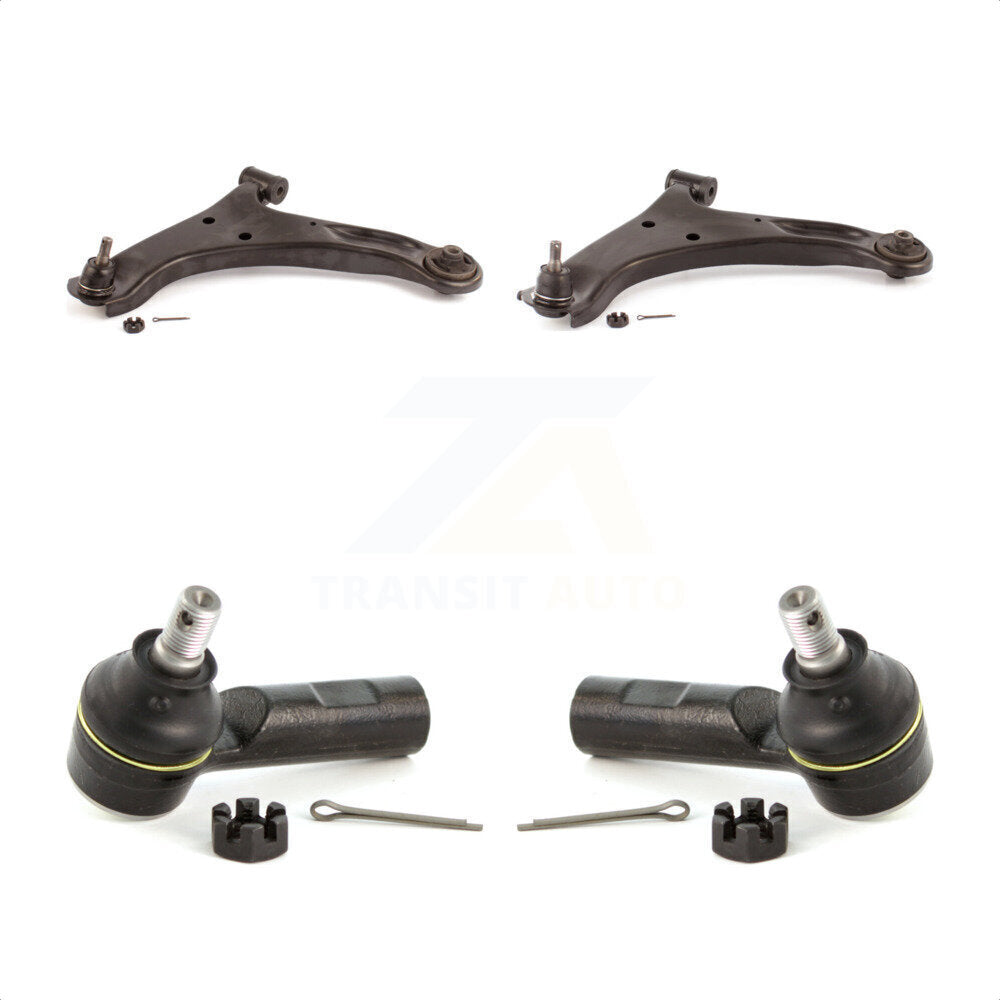 Front Suspension Control Arm Assembly And Tie Rod End Kit For 2006-2013 Suzuki Grand Vitara KTR-102769 by TOR