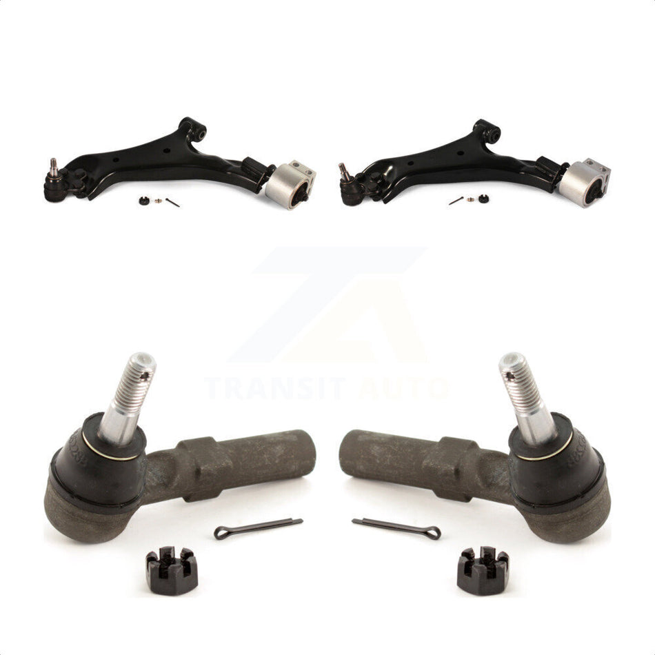 Front Suspension Control Arm Assembly And Tie Rod End Kit For 2008-2009 Saturn Vue KTR-102772 by TOR